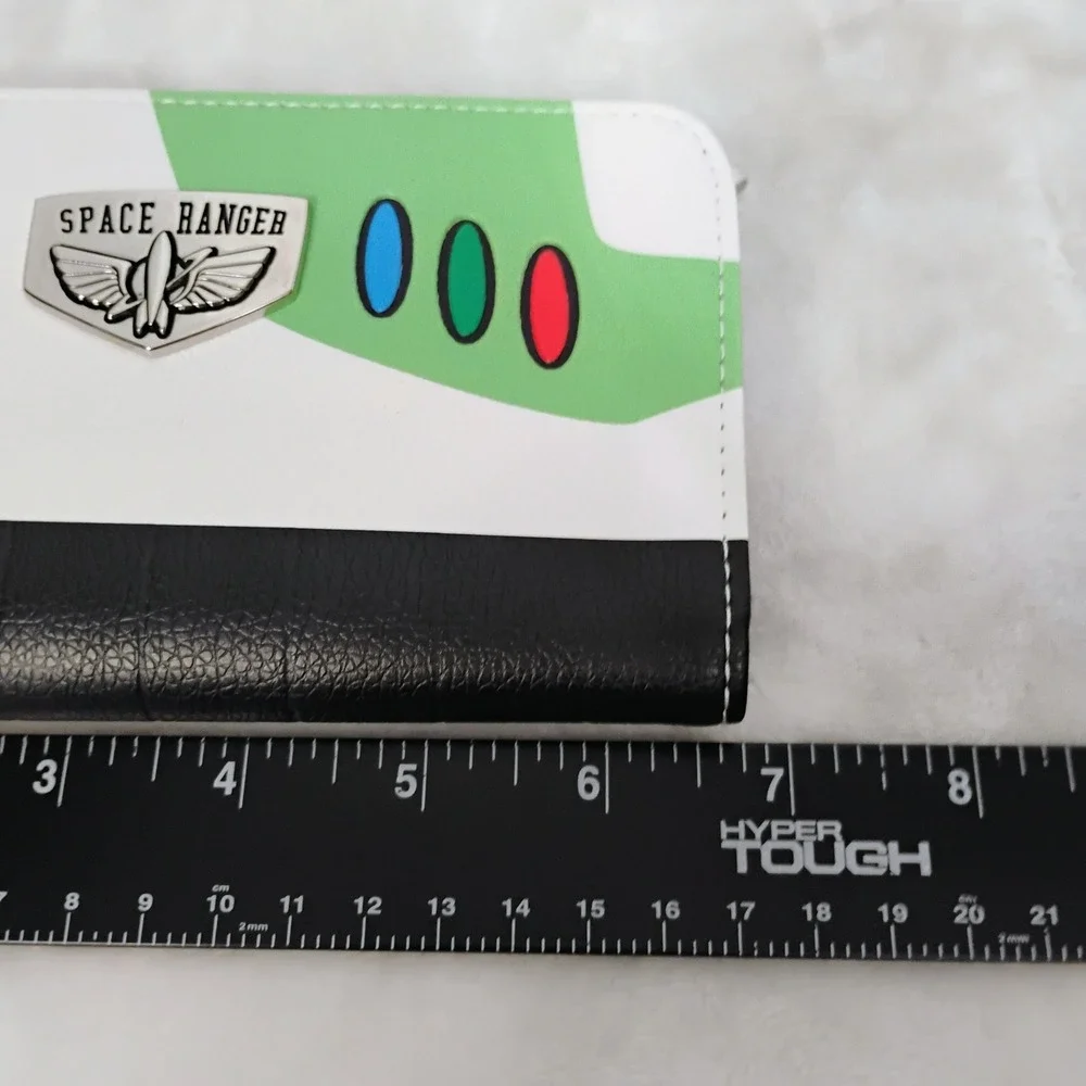 Bioworld Disney Toy Story Buzz Lightyear Space Ranger Wristlet Wallet Andy P
